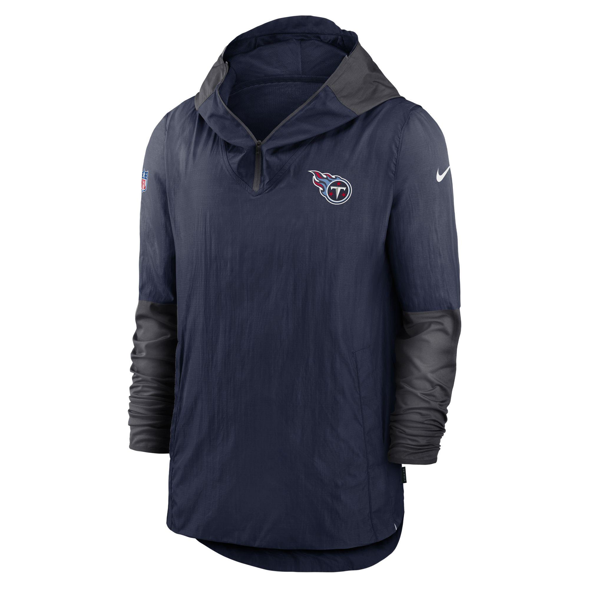 Nike Tennessee Titans Sideline Drifit Player Jacket in Blue for Men Lyst