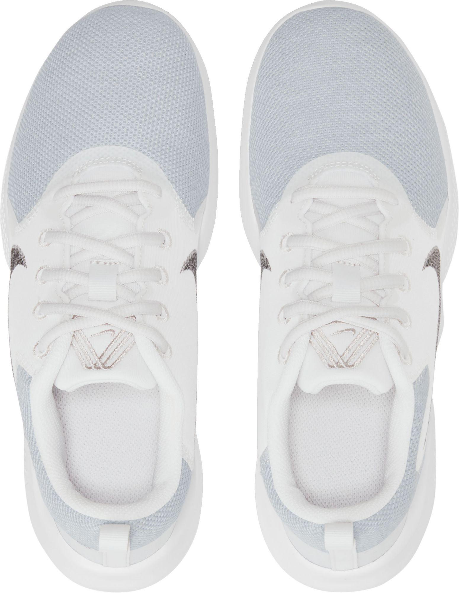 Nike Flex Experience Run 10 Running Shoes in White/Silver (White) - Lyst