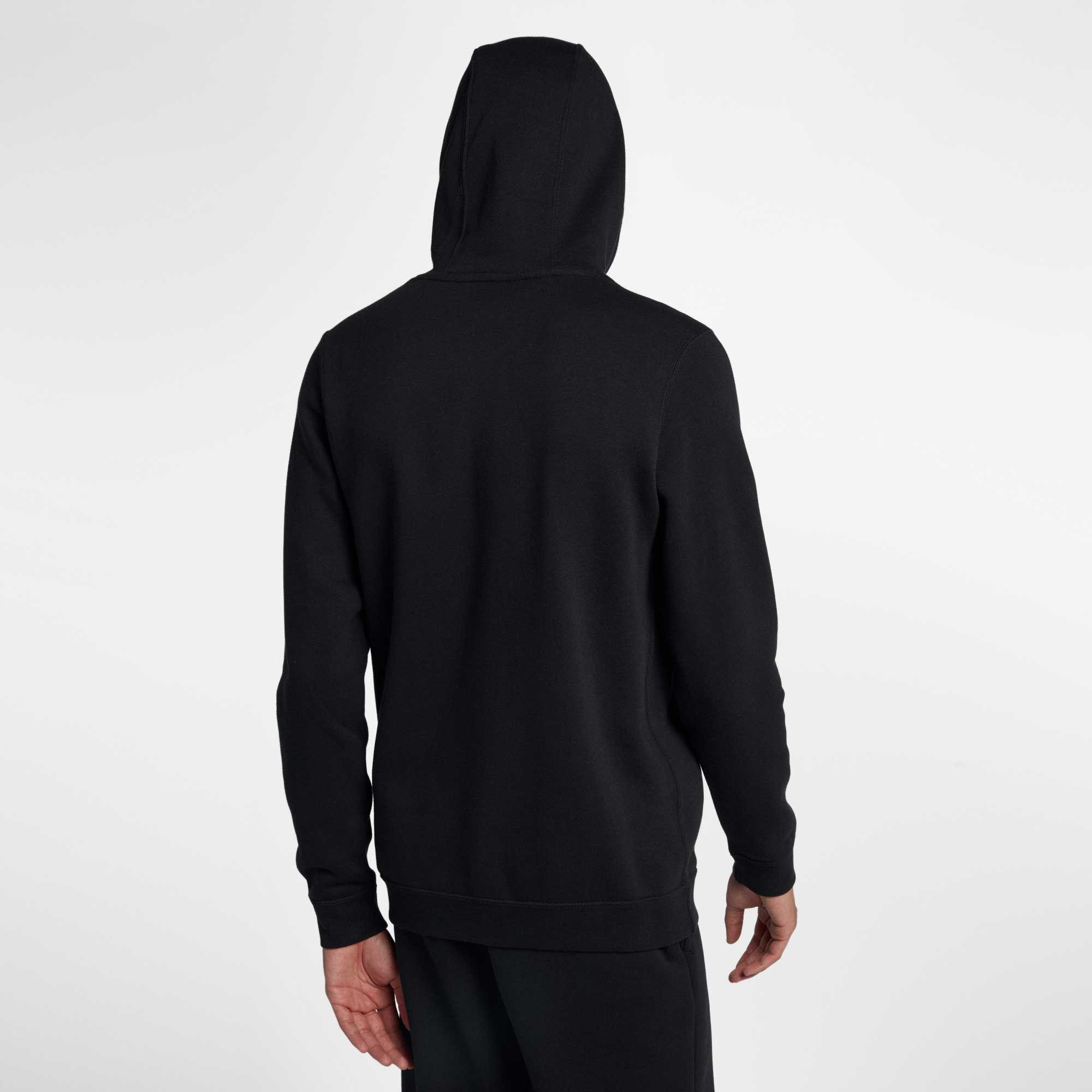 Nike Sportswear Club Fleece Hoodie in Black for Men - Lyst