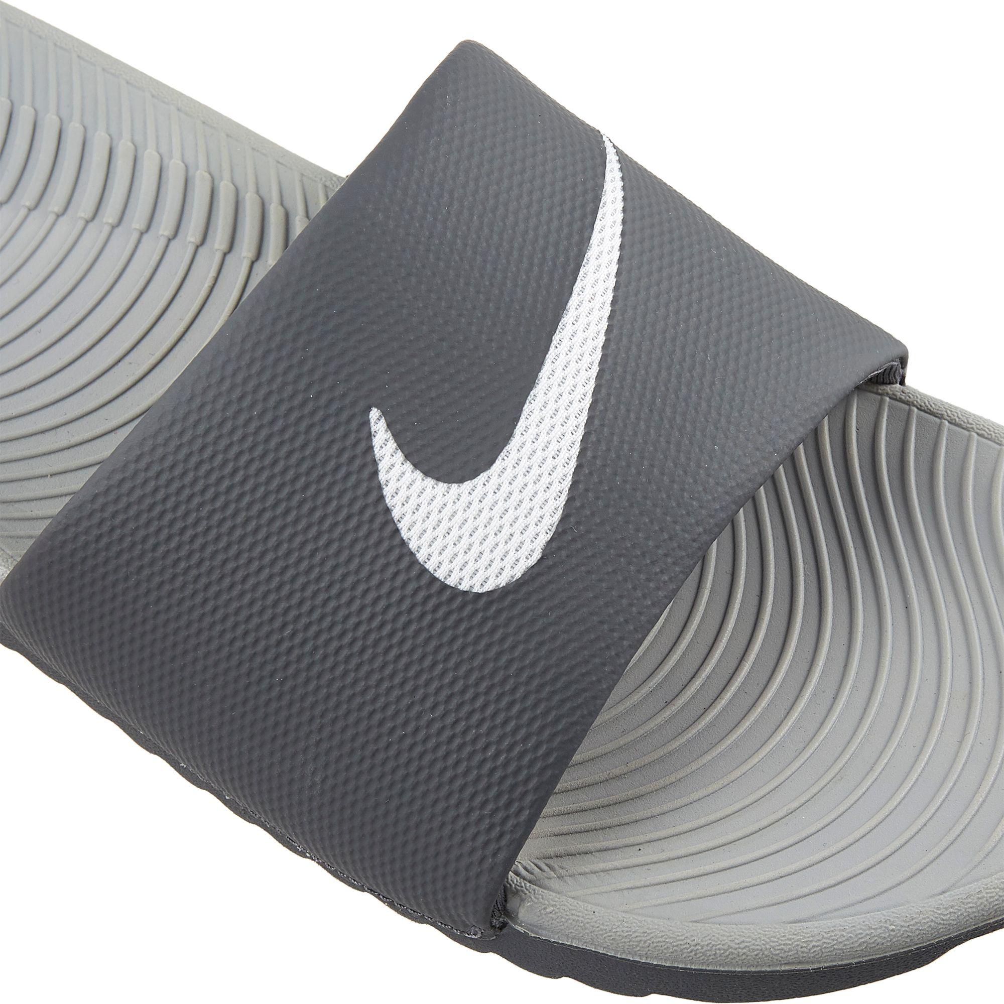Nike Synthetic Kawa Slide Sandal in Grey/White (Gray) for Men | Lyst