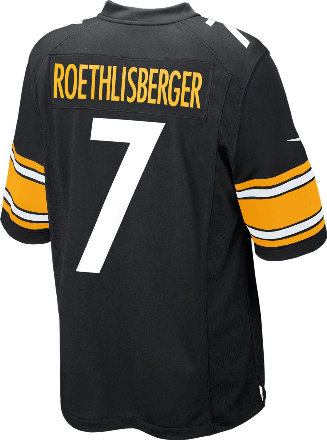home game jersey pittsburgh steelers ben roethlisberger 7