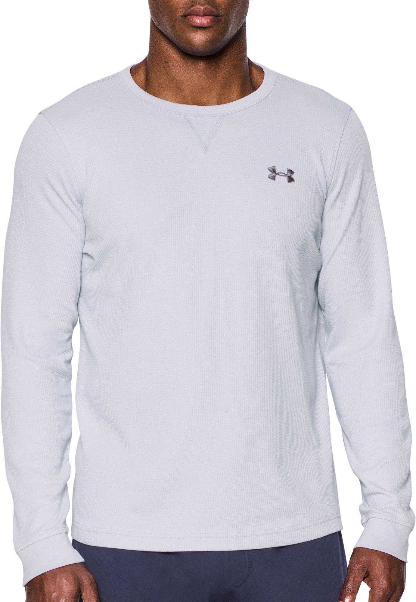 under armour long sleeve waffle crew