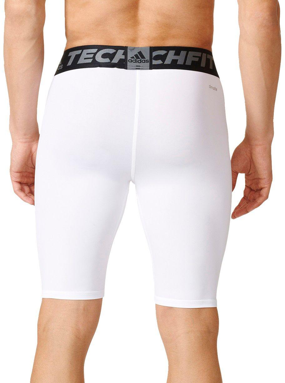 adidas Synthetic Techfit Compression Shorts in White for Men Lyst