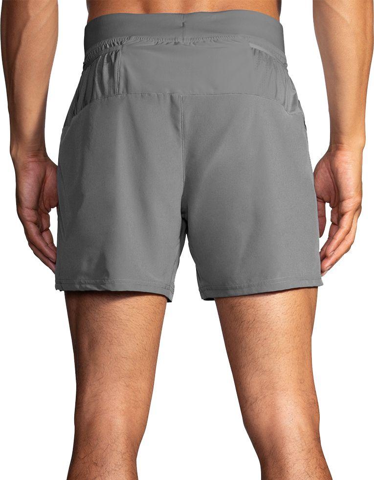 Brooks Sherpa 5'' 2-in-1 Shorts in Steel (Gray) for Men - Lyst
