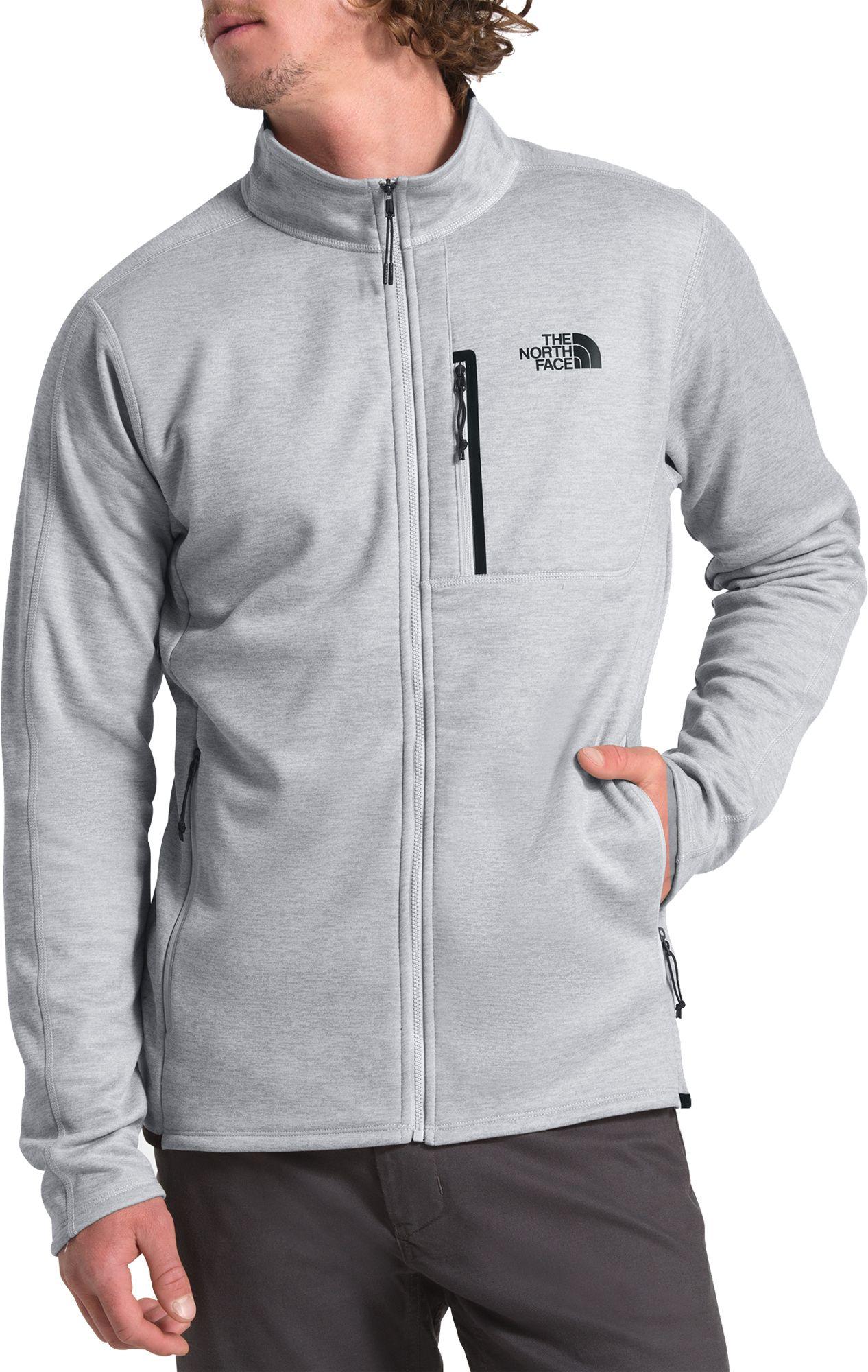 the north face men's cynlands full zip fleece jacket