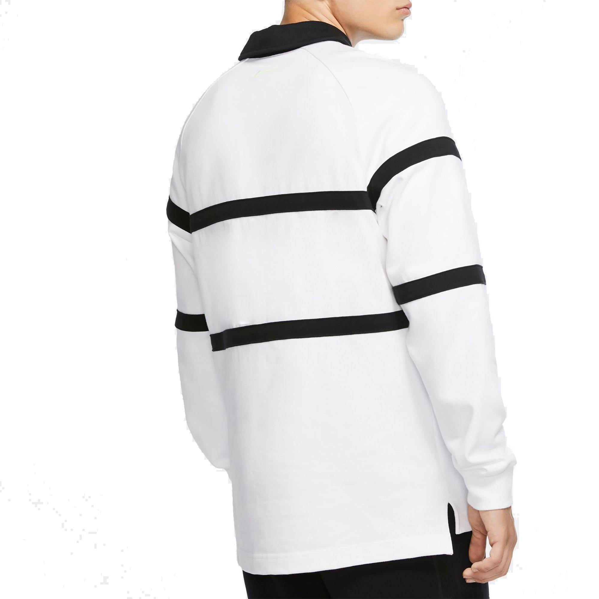 swoosh rugby shirt