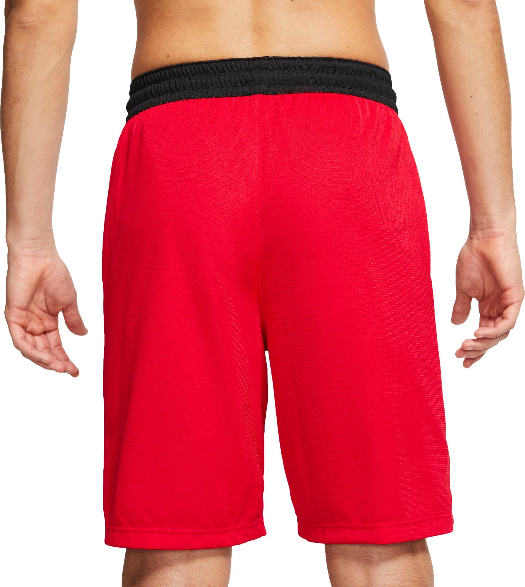 Nike Drifit Hbr Basketball Shorts in University Red/White (Red) for