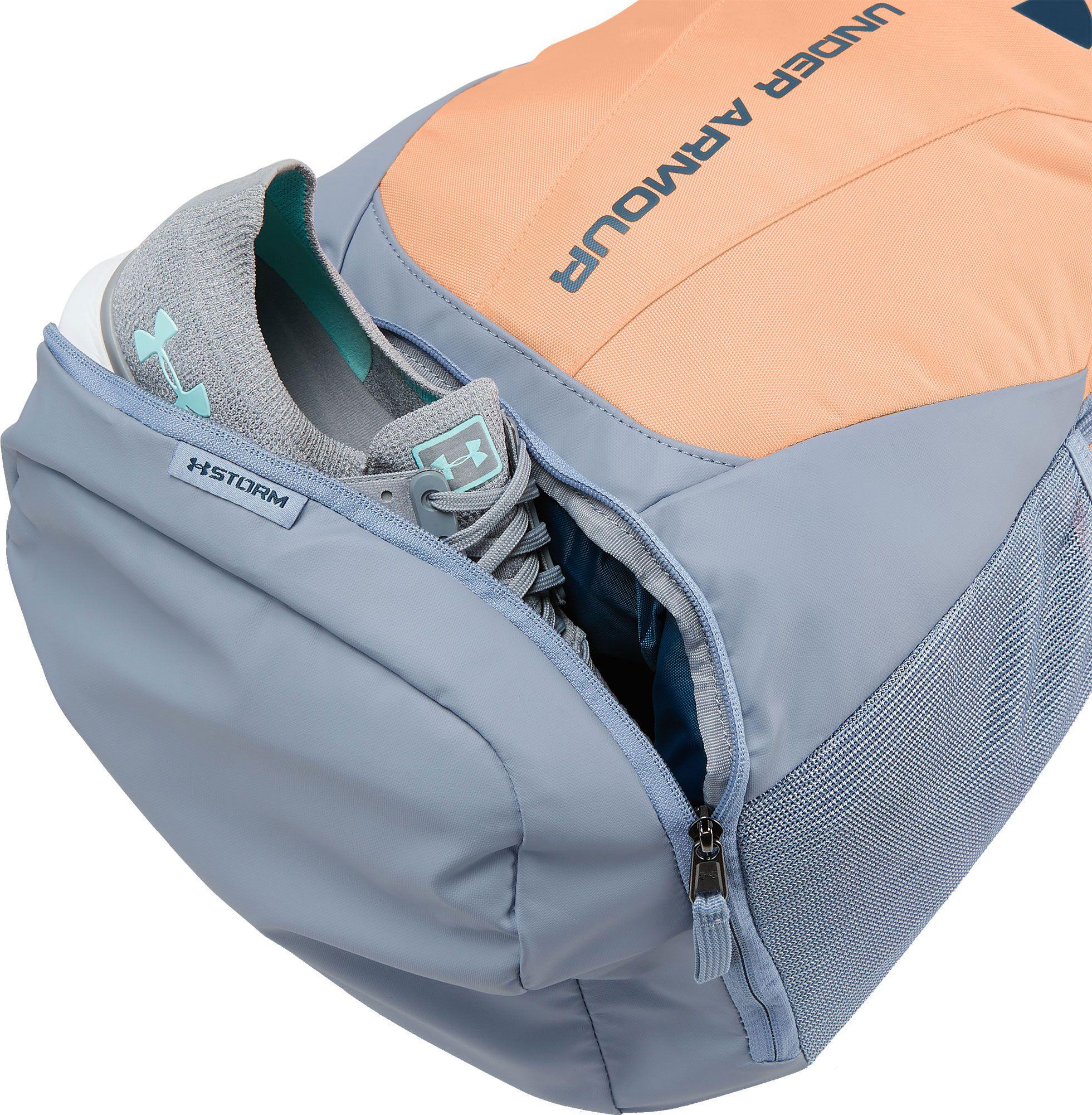 peach horizon under armour backpack