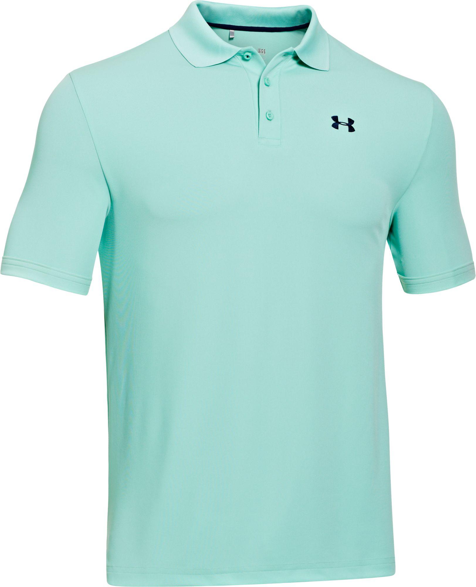 green under armour golf shirt