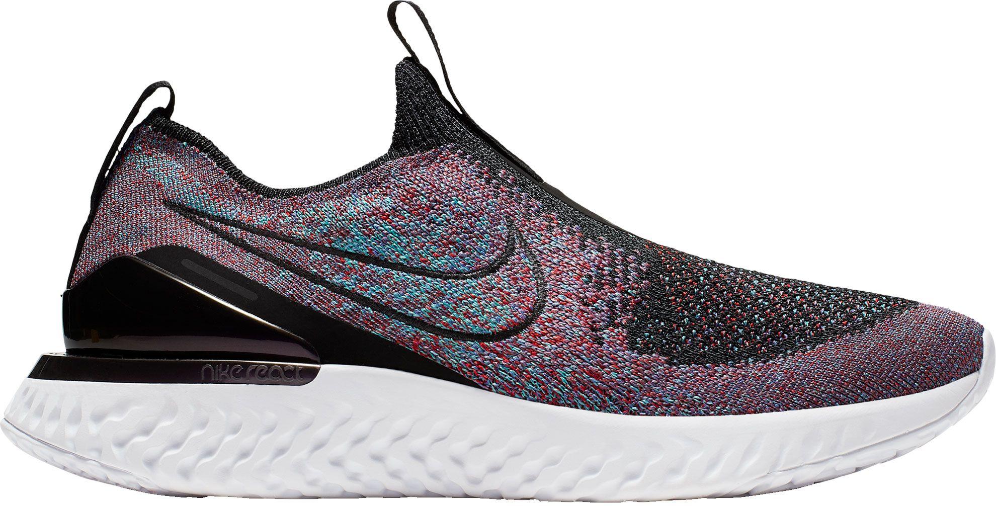 epic phantom react flyknit running sneaker