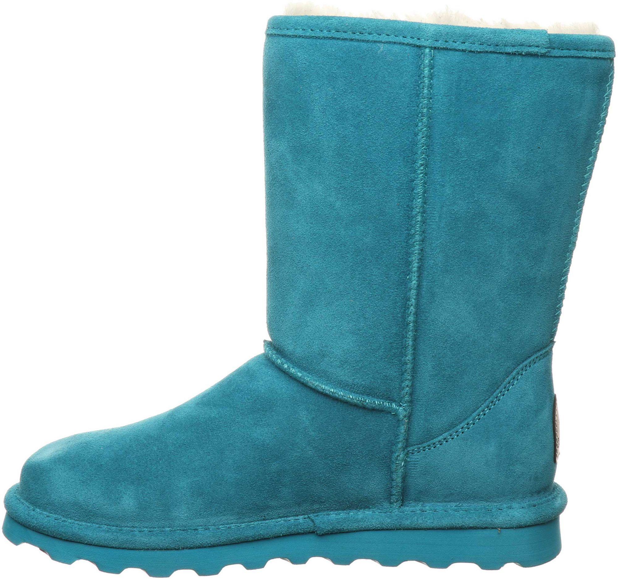 BEARPAW Wool Elle Short Winter Boots in Blue Lyst