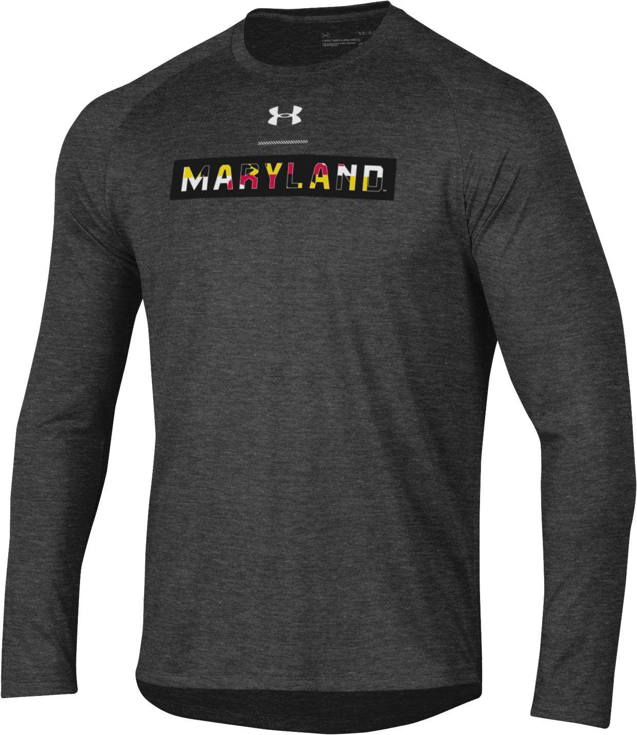 maryland terps long sleeve shirt