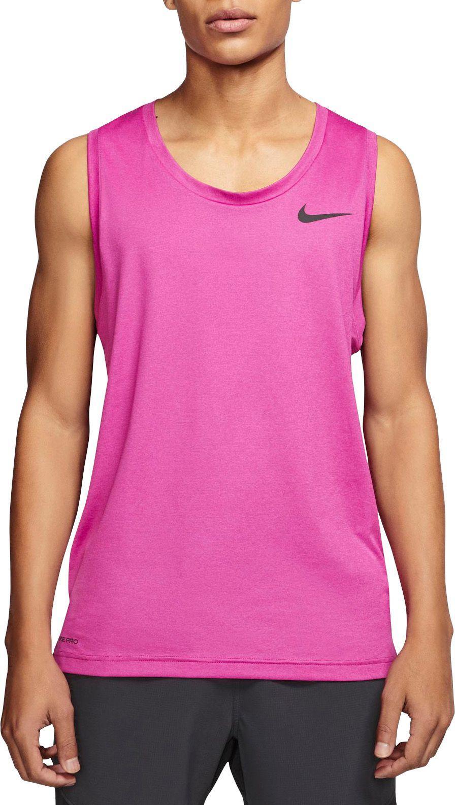 peach nike tank top