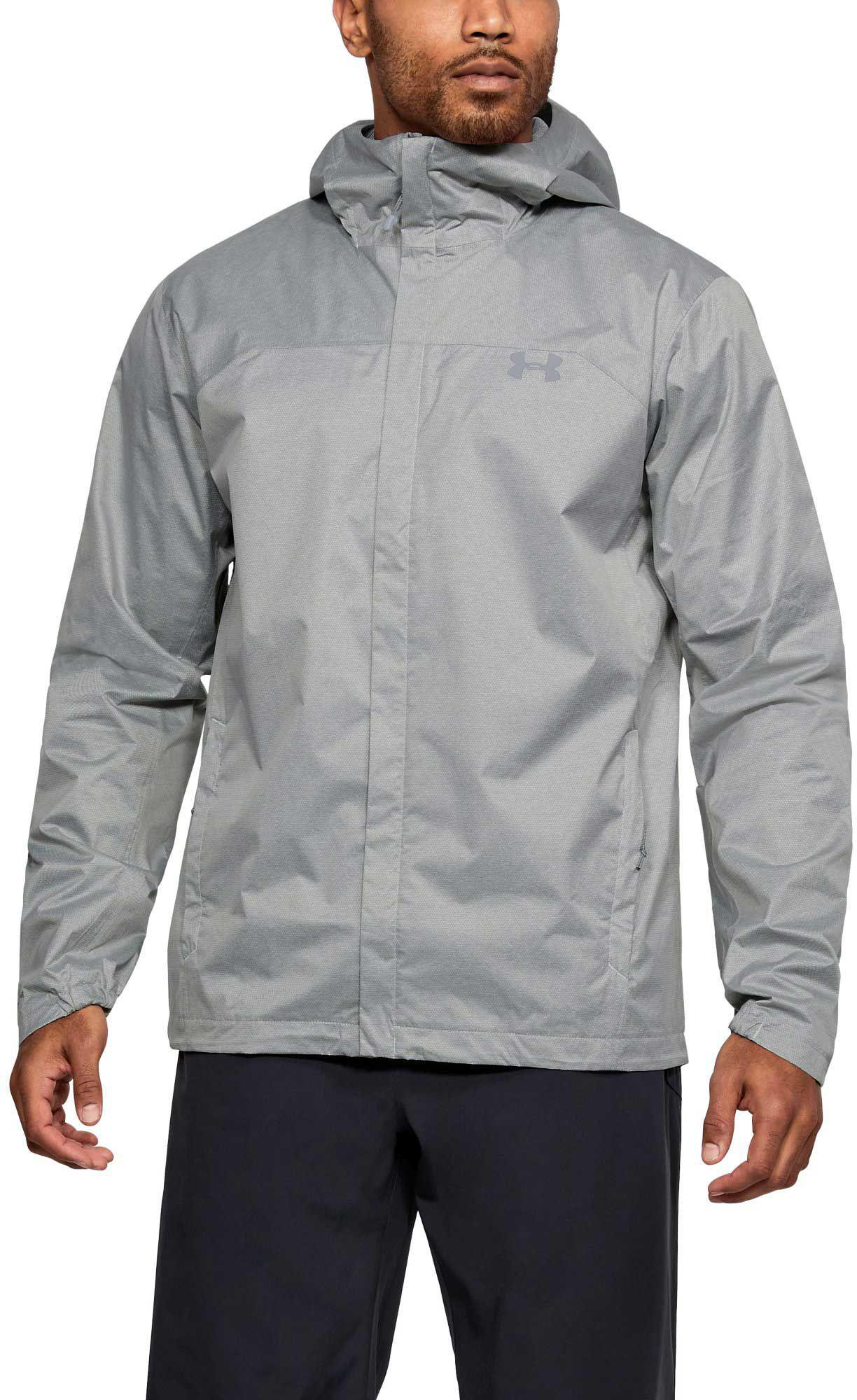 under armour men's overlook shell rain jacket