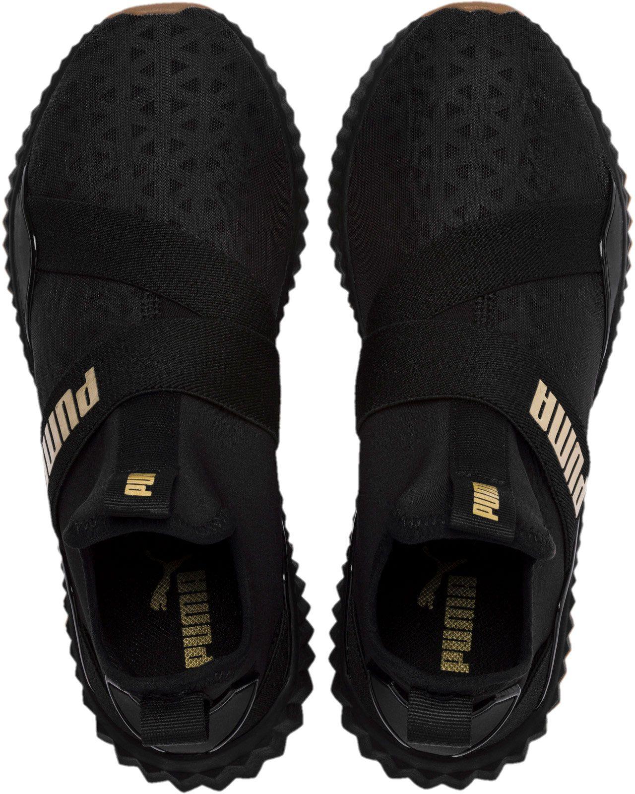 puma defy luxe black