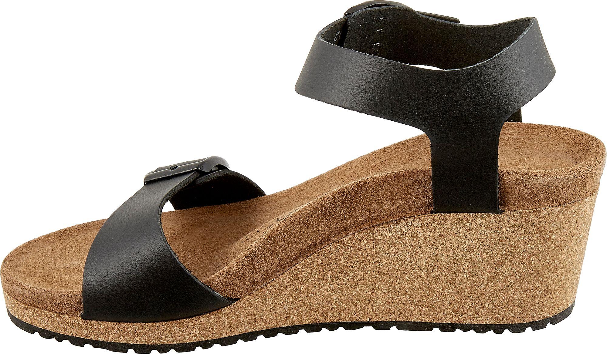 Birkenstock Suede Papillio By Soley Sandals in Black - Lyst