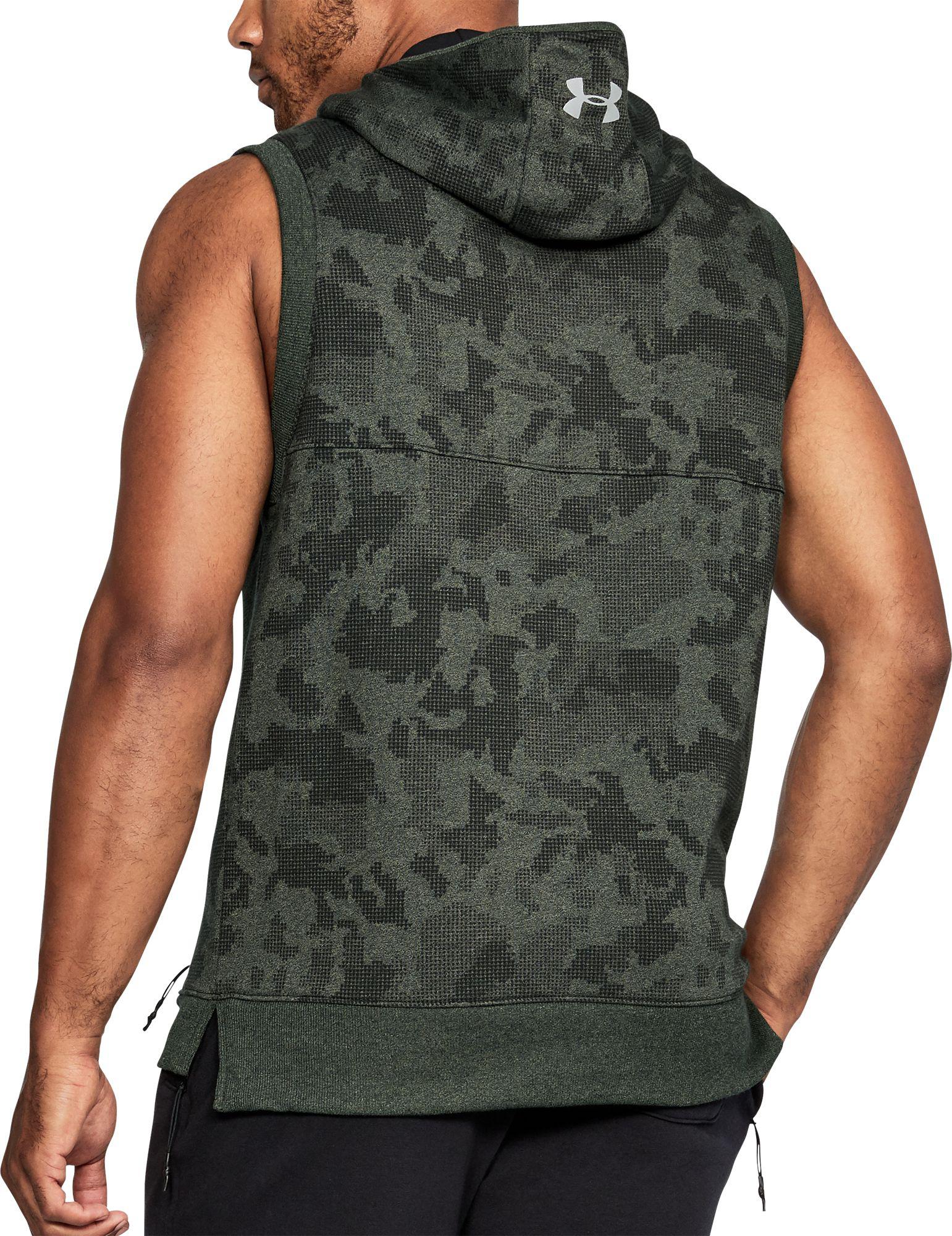 rock sleeveless hoodie