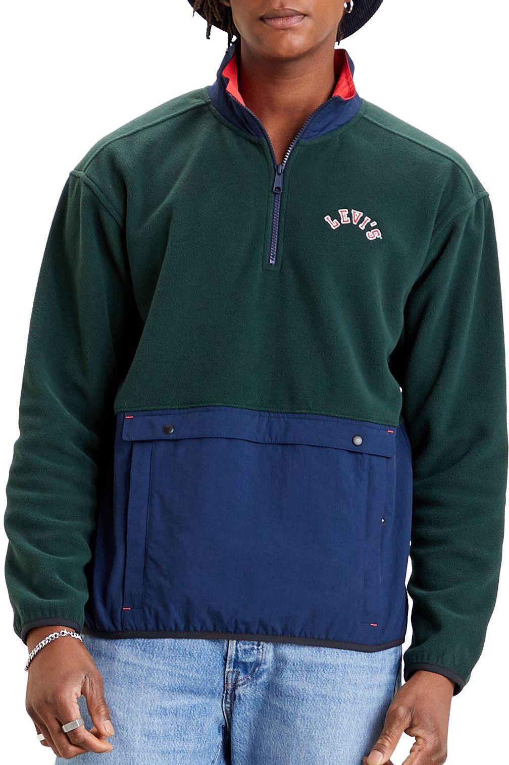 Levi's Quarter Zip Polar Fleece Sale 