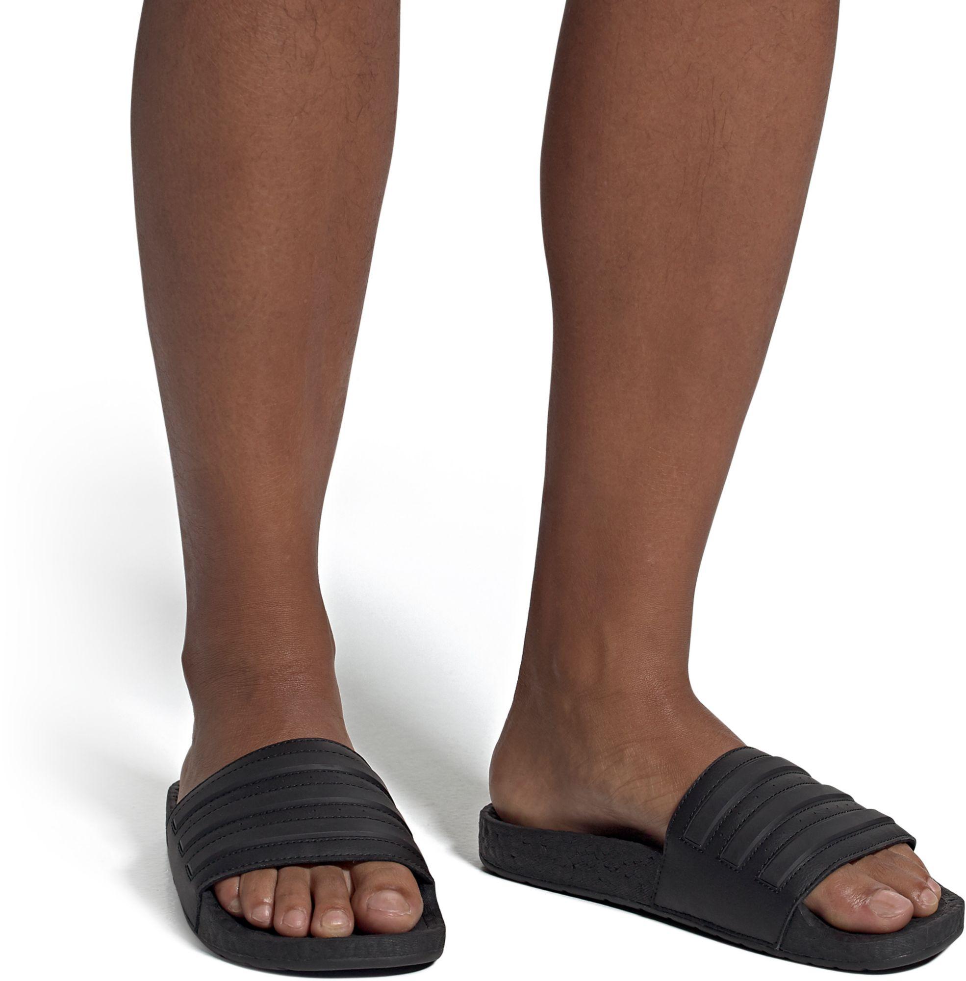 adidas adilette all black slides
