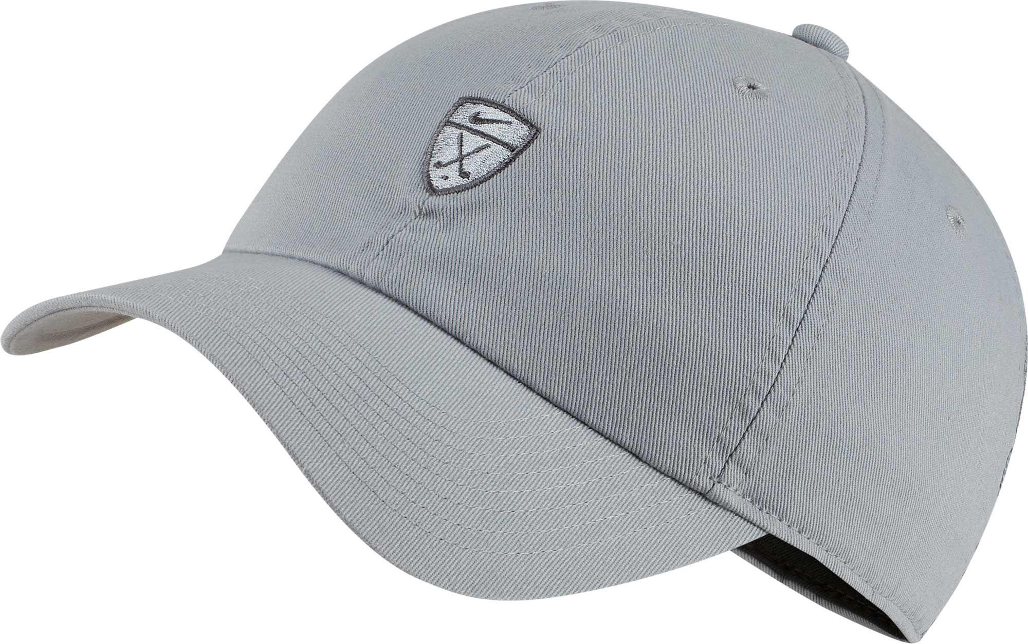 nike golf hat gray