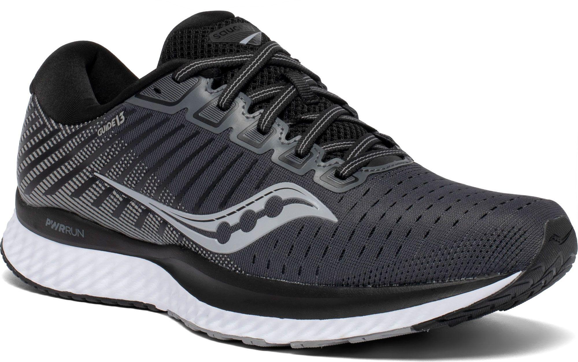 Saucony Guide 13 Running Shoes in Black/White (Black) for Men Lyst