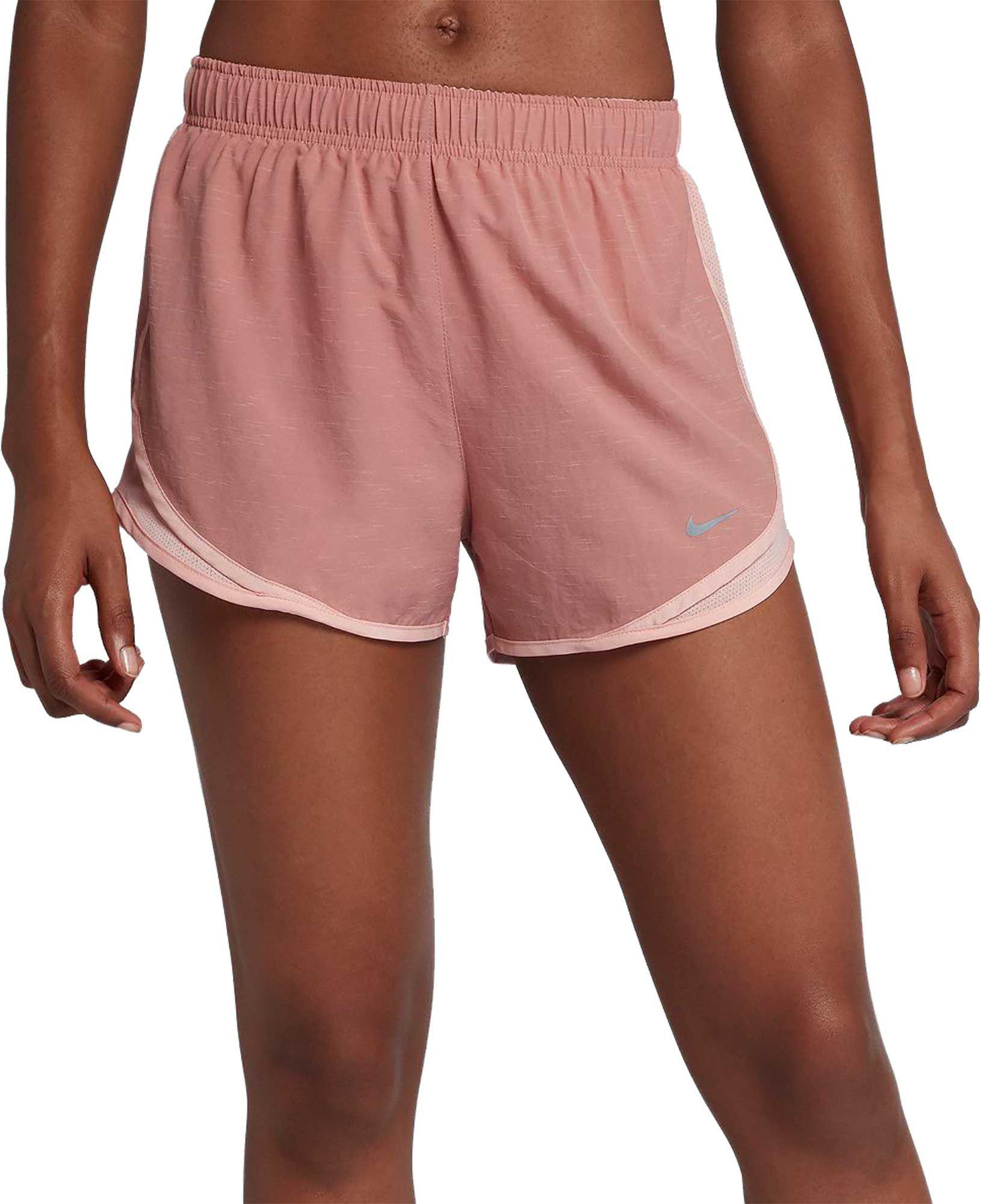 nike women's tempo heatherized running shorts