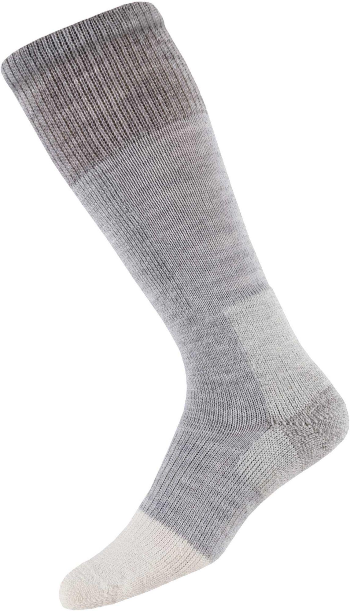 Thorlo Wool Thor-lo Extreme Cold Thick Cushion Otc Socks in Light Grey ...