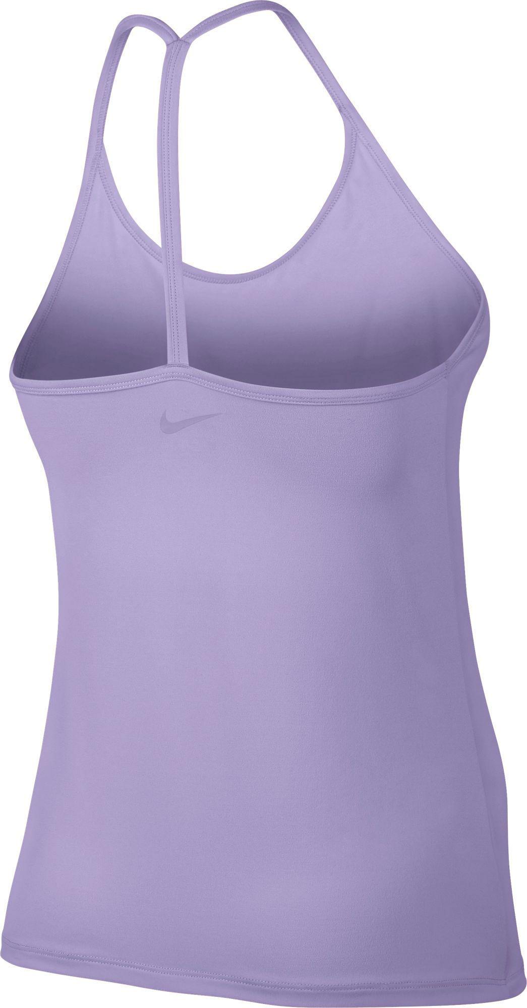 nike women's dry slim strappy tank top