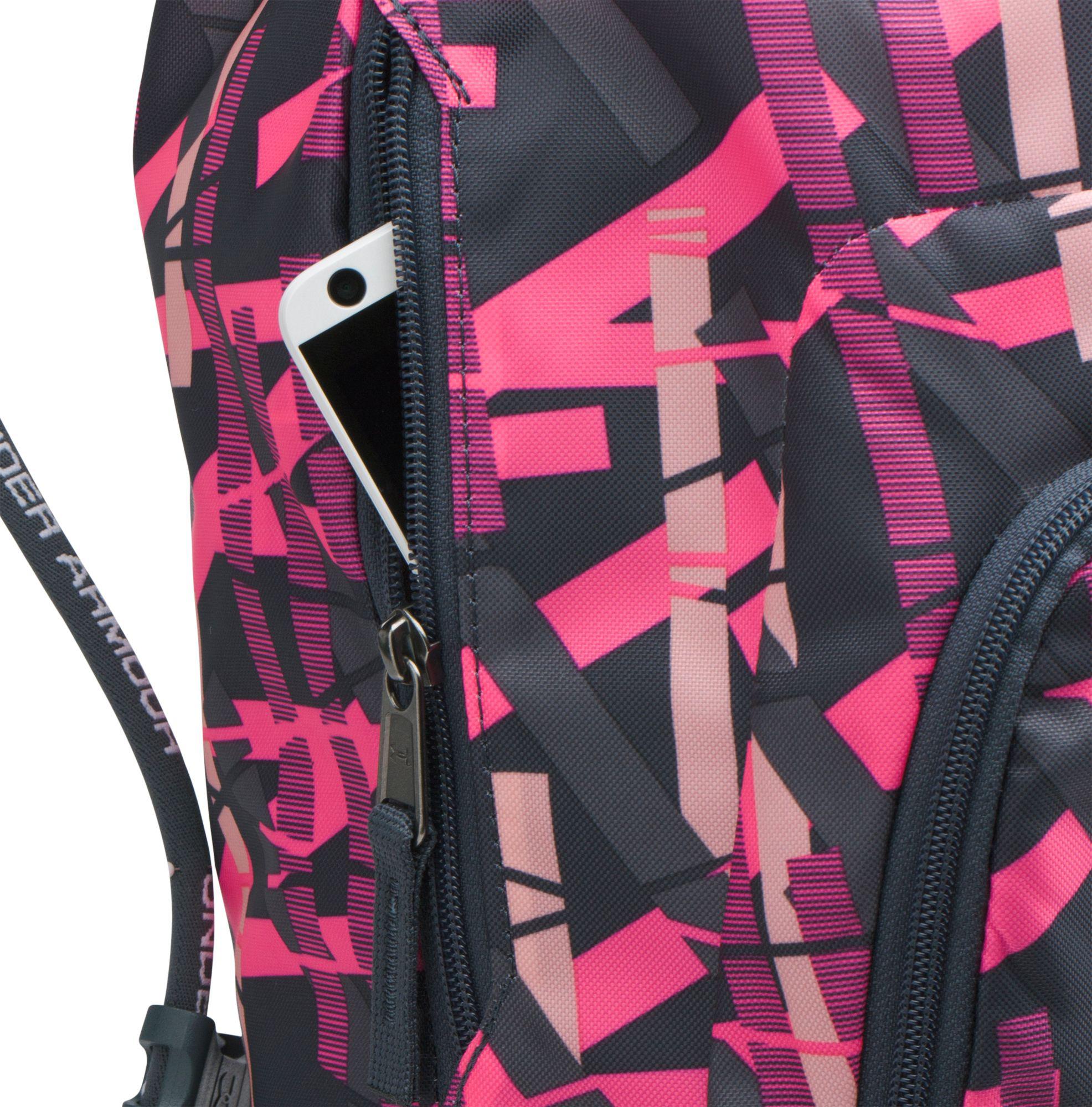 under armour sackpack pink