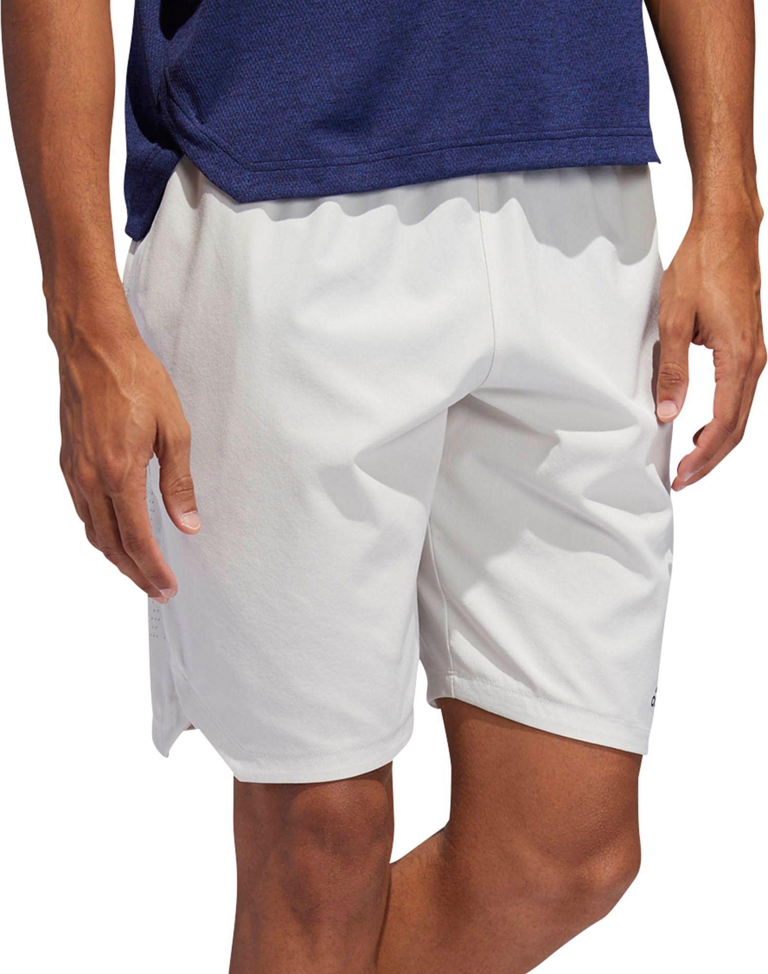adidas Synthetic Axis Woven Training Shorts in White for