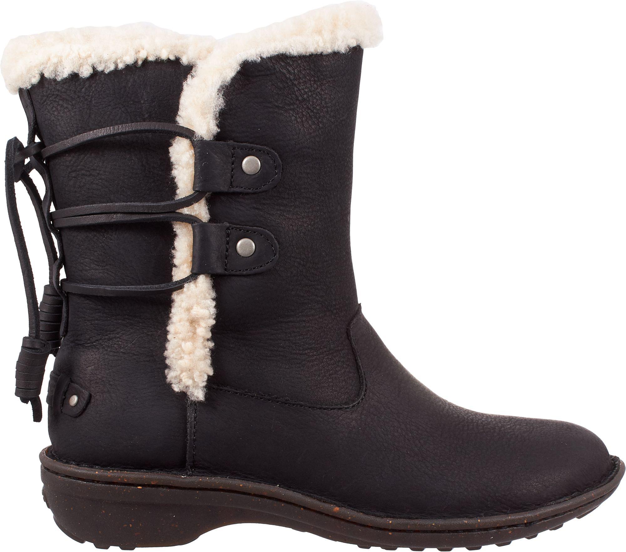 UGG Leather Australia Akadia Winter Boots in Black - Lyst