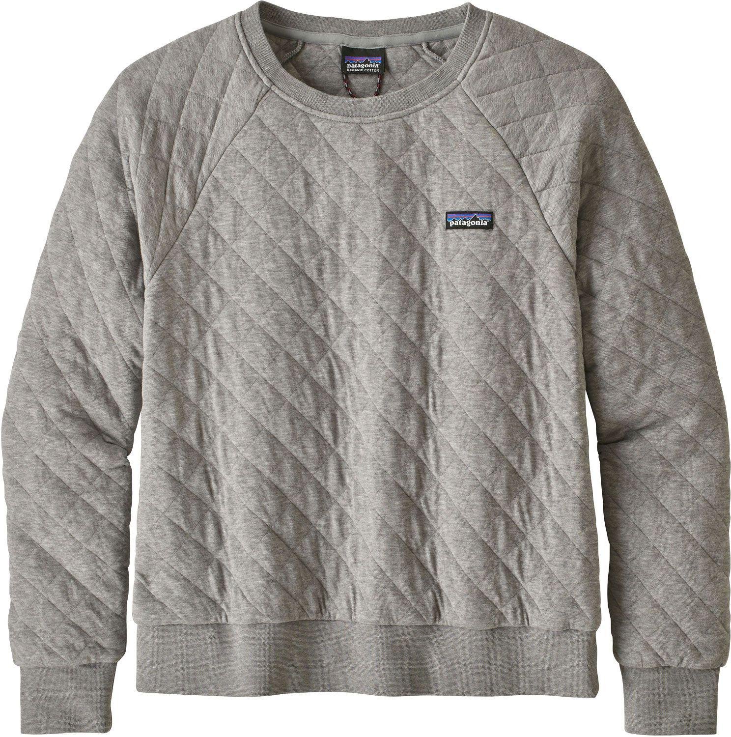 patagonia quilted pullover drifter grey