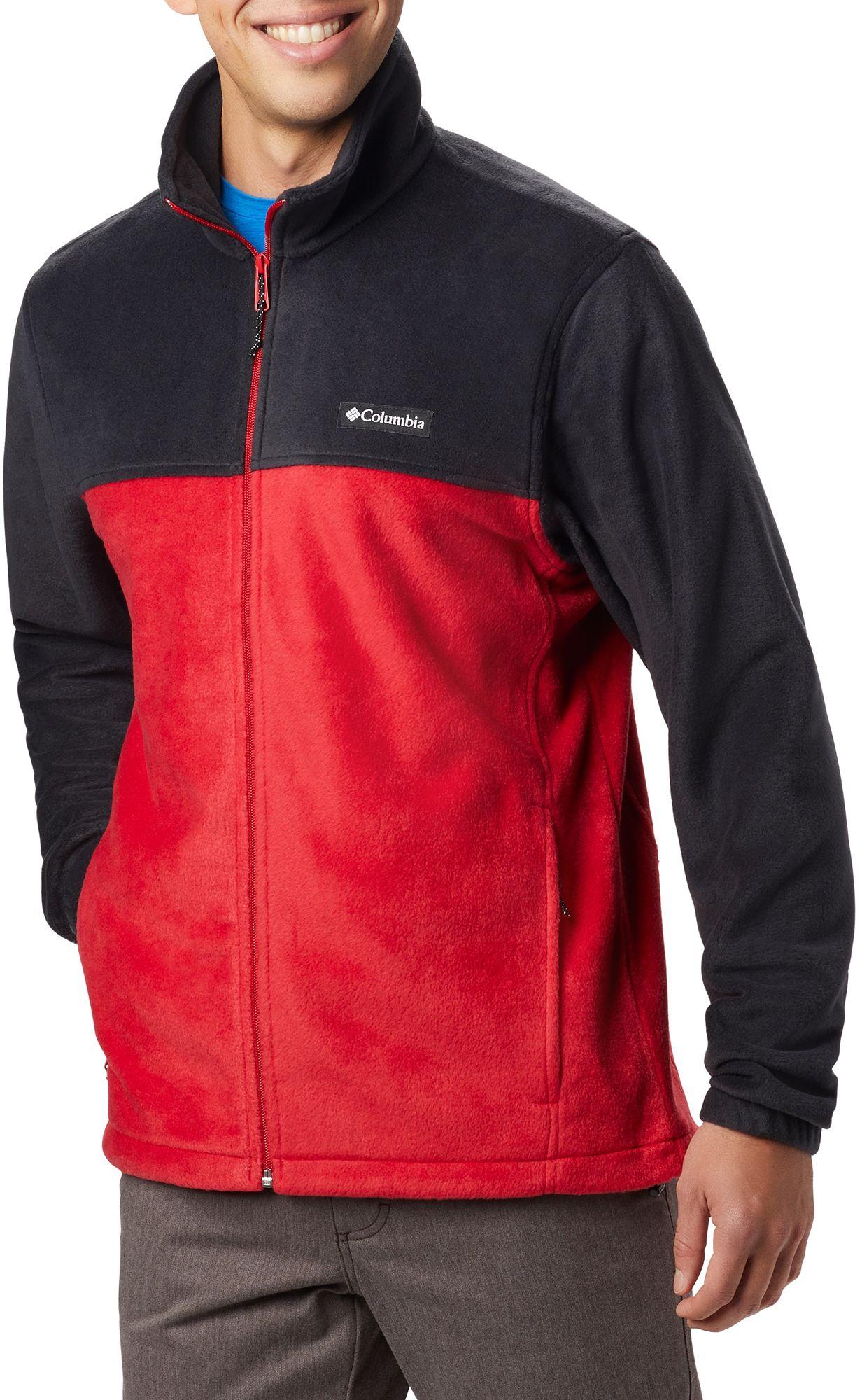 Columbia Steens Mountain Fullzip 2.0 Fleece Jacket in Red for Men Lyst