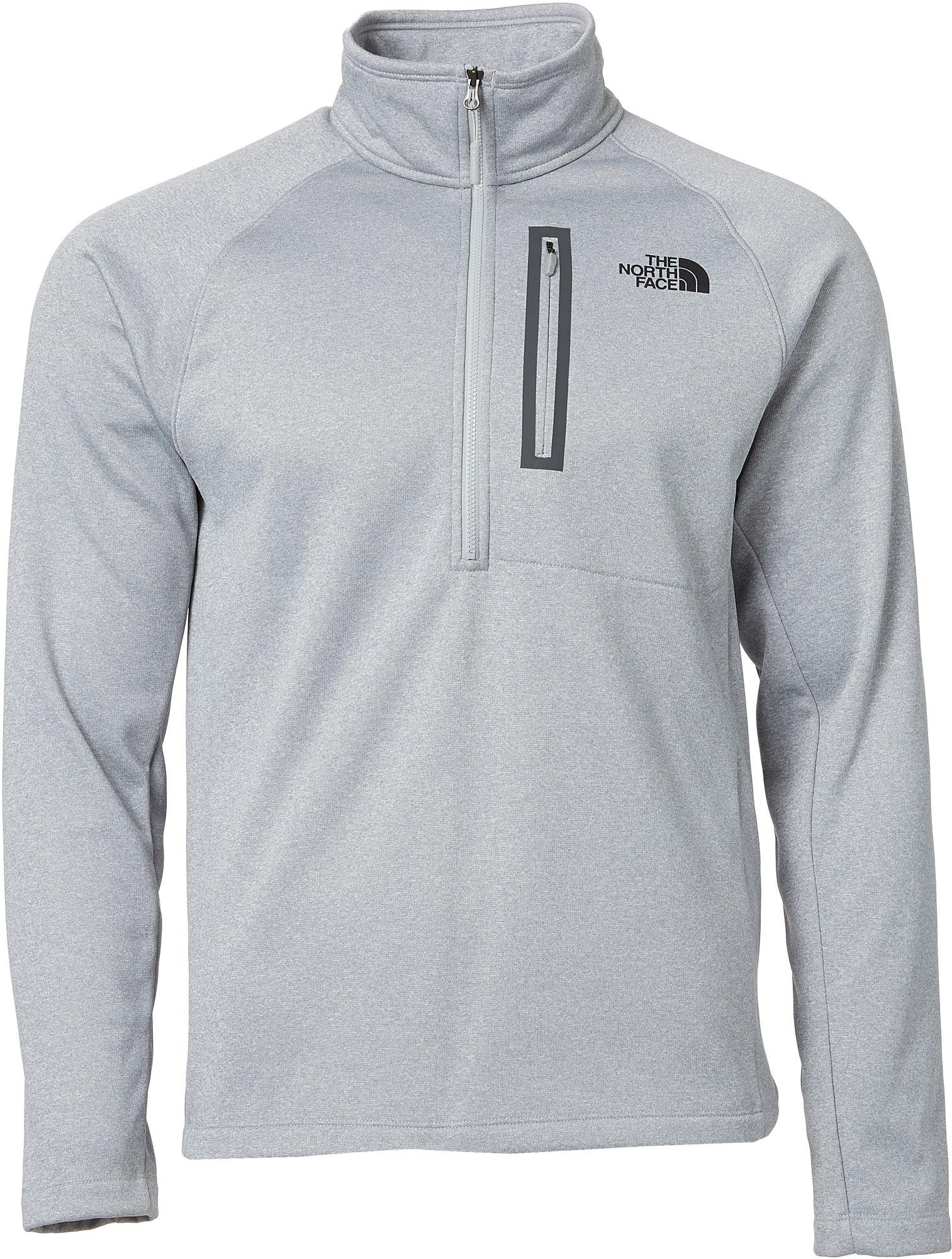 north face men's half zip