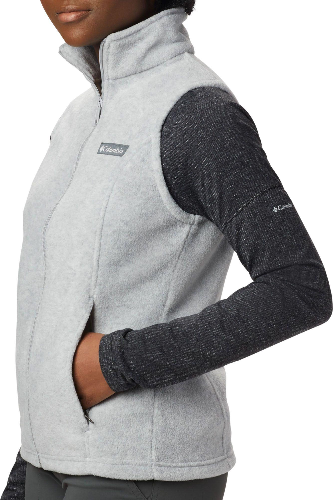 Columbia Benton Springs Fleece Vest in Gray Lyst