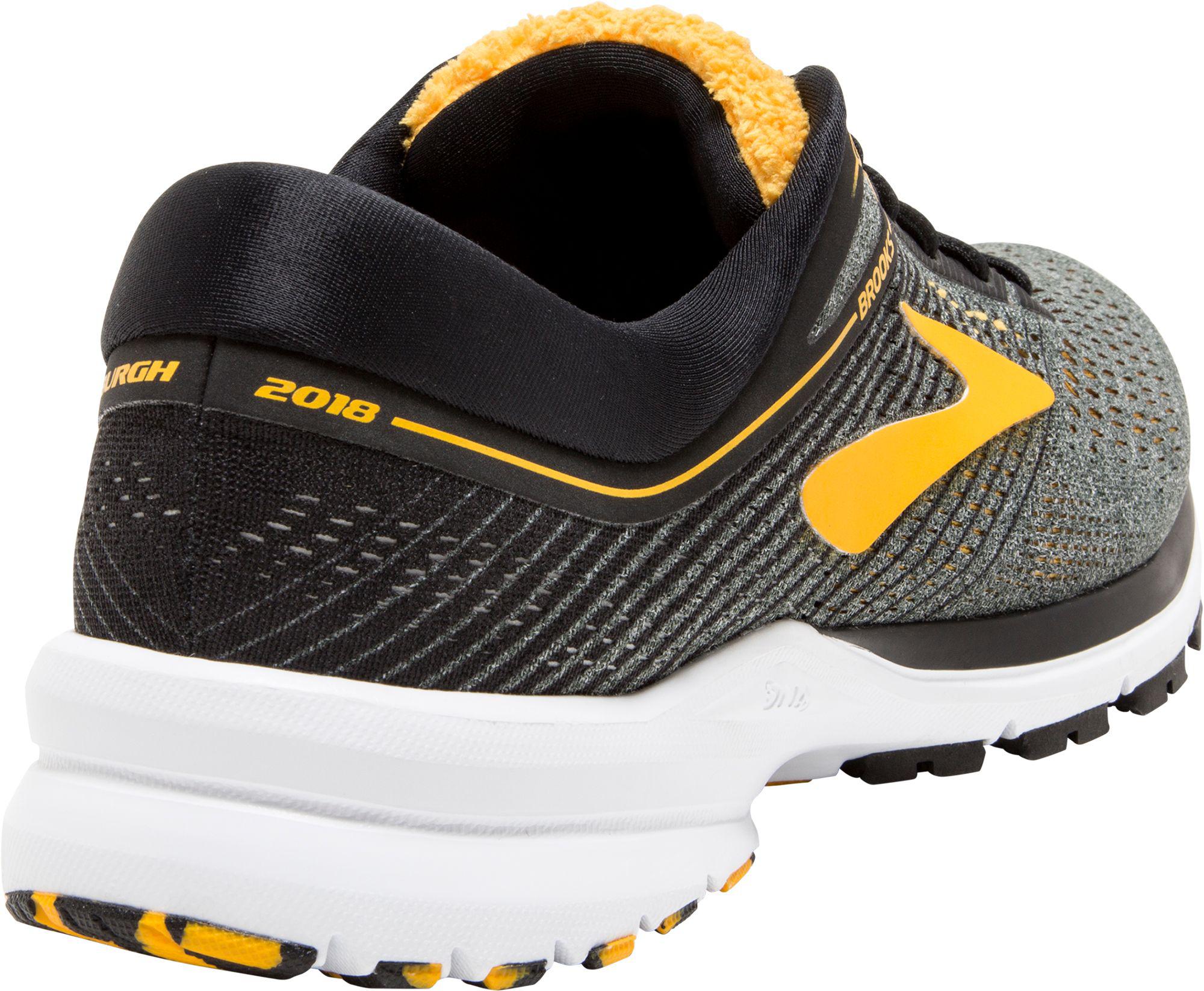 brooks men's pittsburgh launch 6 running shoes