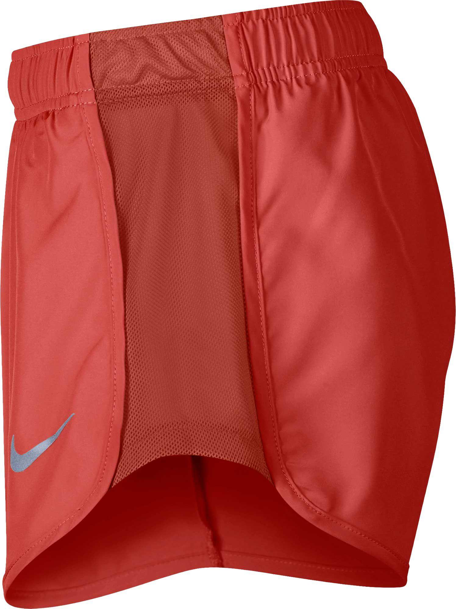 nike high cut running shorts