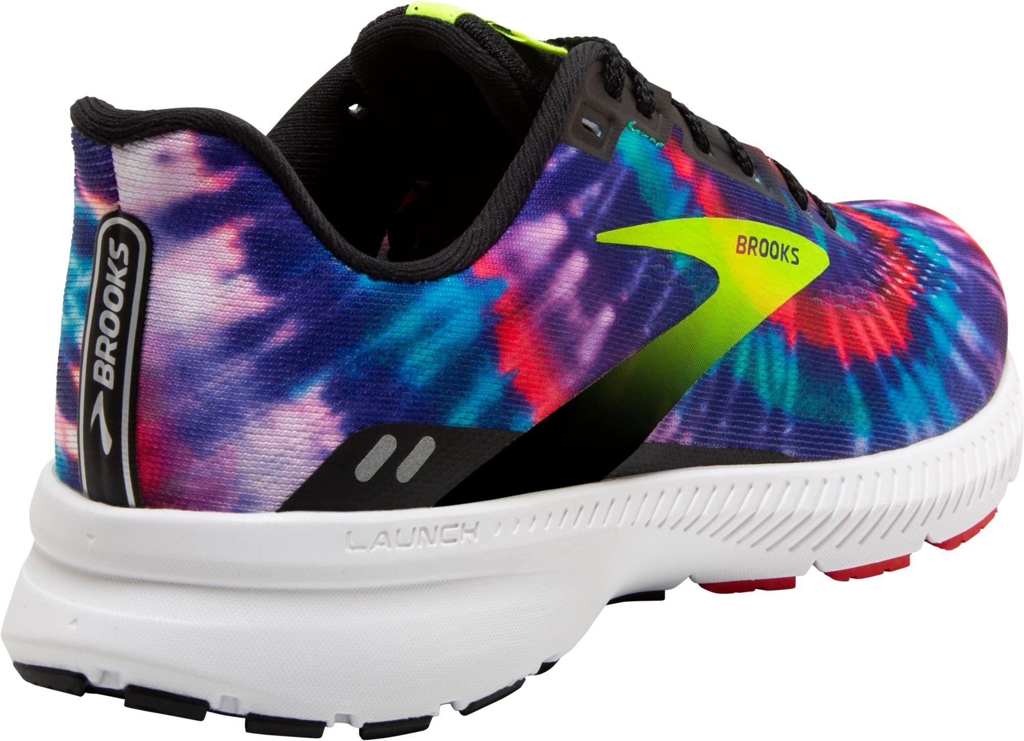 tie dye brooks launch 7