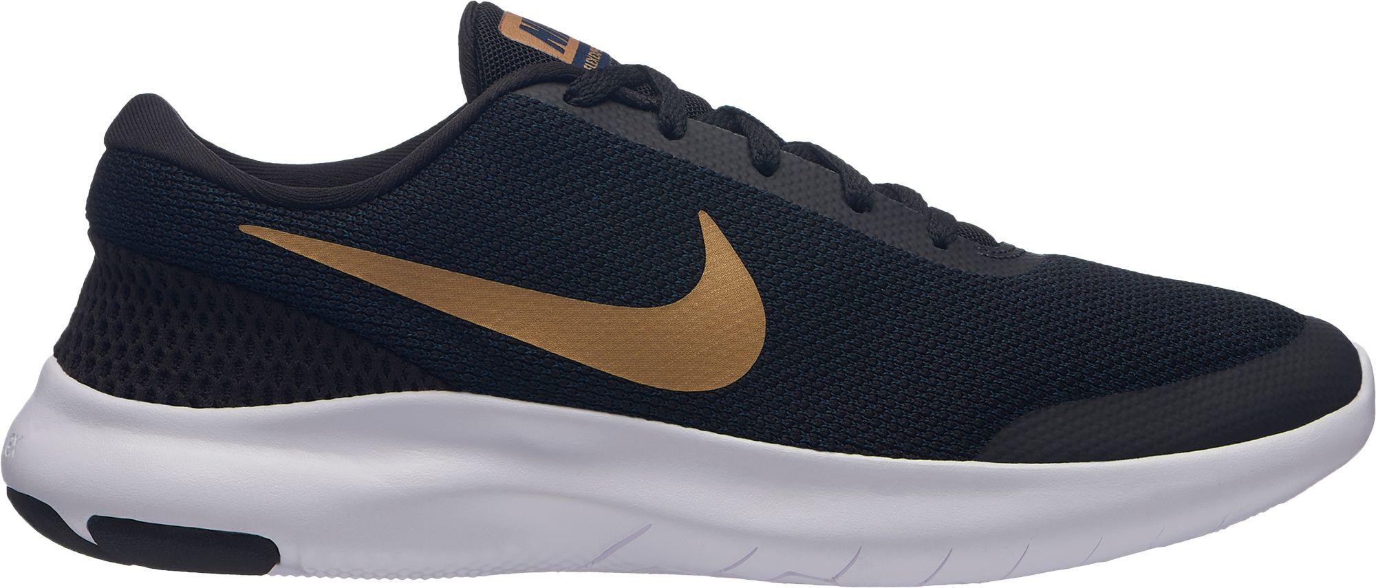 nike flex experience rn 7 black and gold