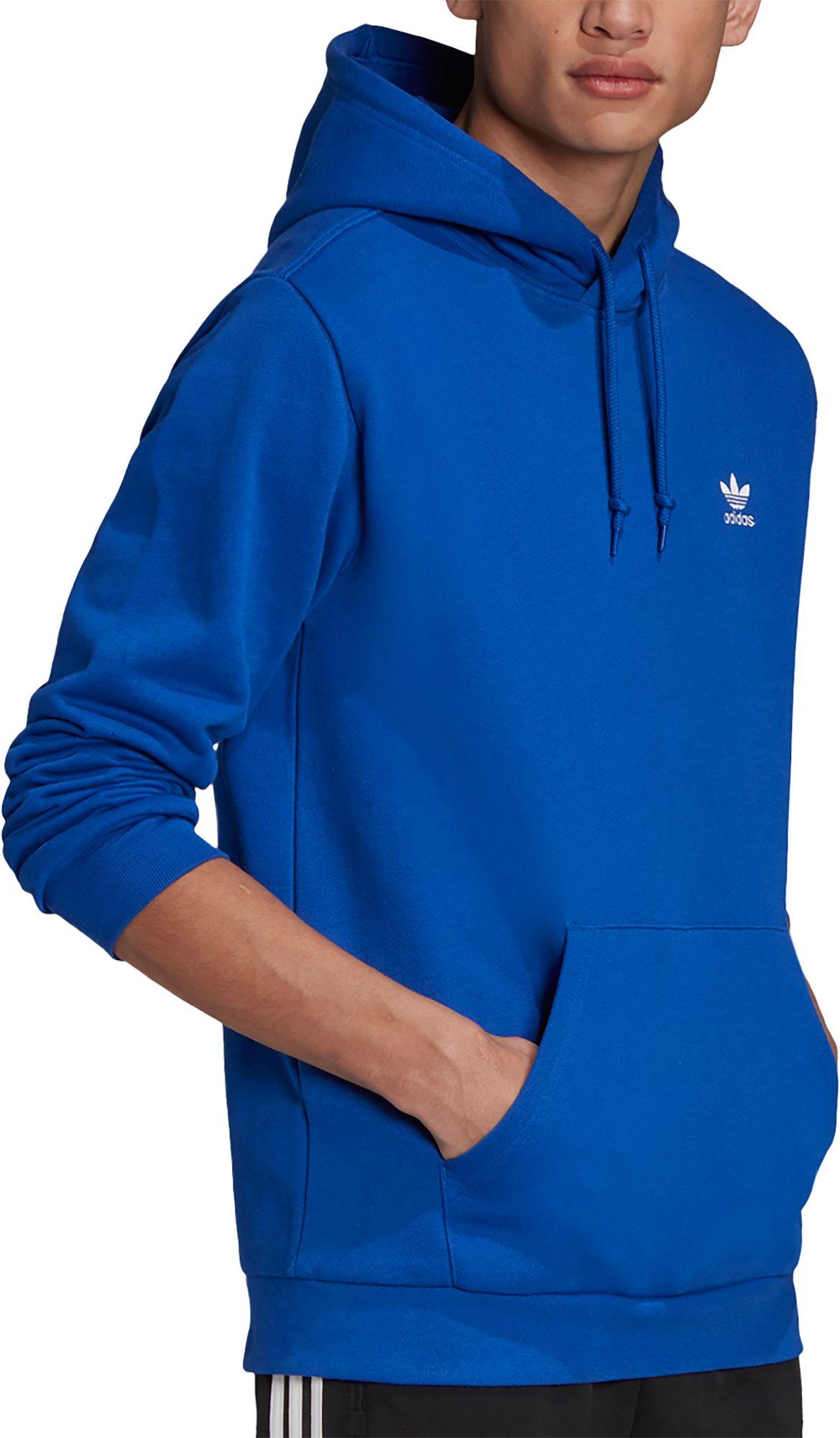 trefoil essentials hoodie adidas