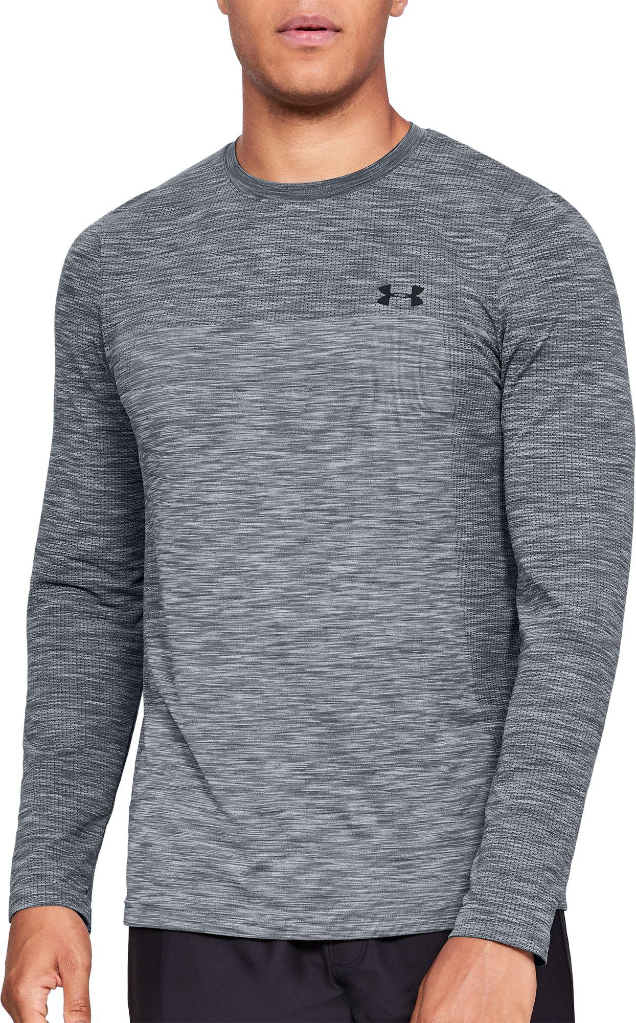 under armour vanish seamless long sleeve t shirt mens