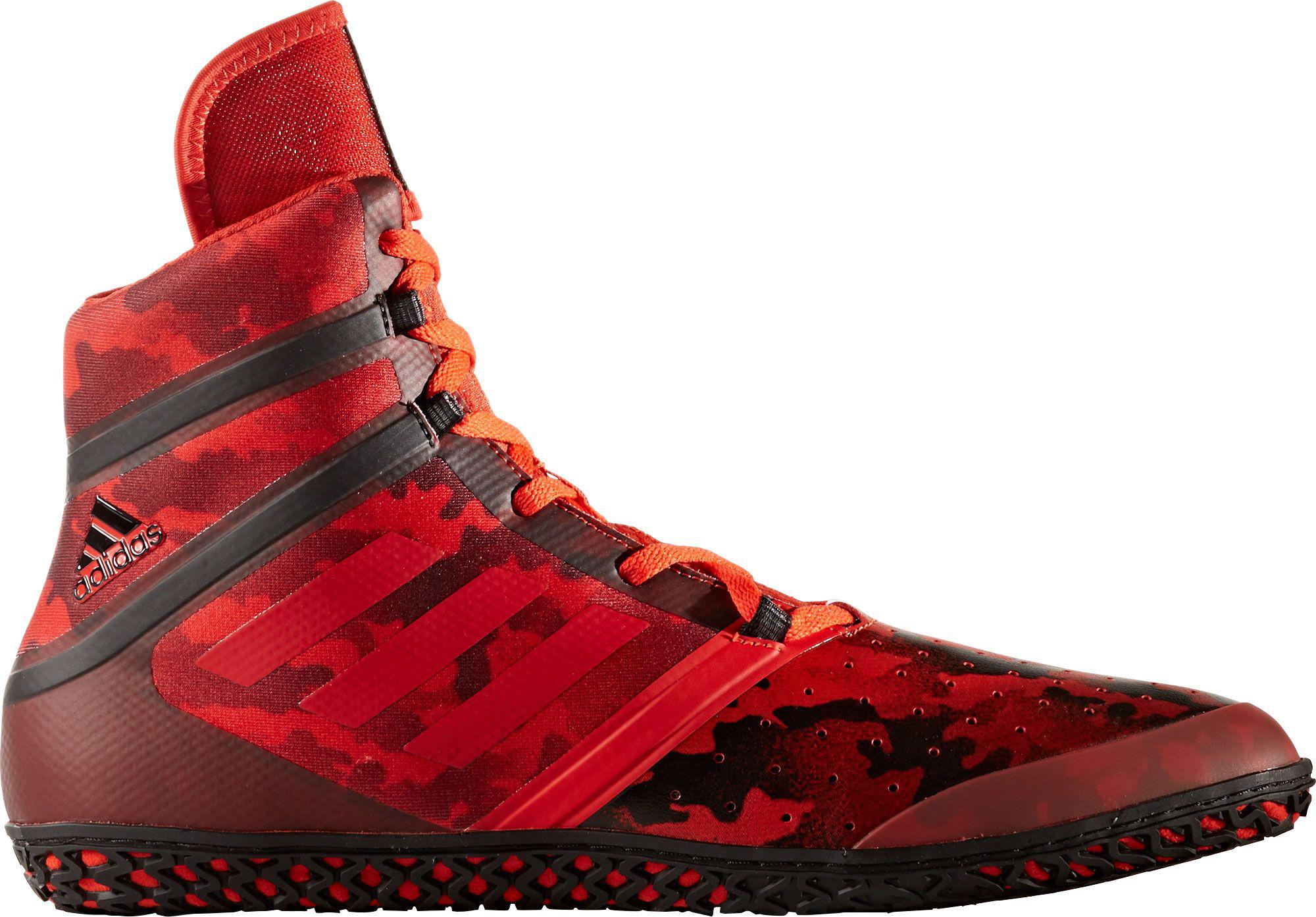adidas Synthetic Impact Wrestling Shoes in Red/Black (Red) for Men Lyst