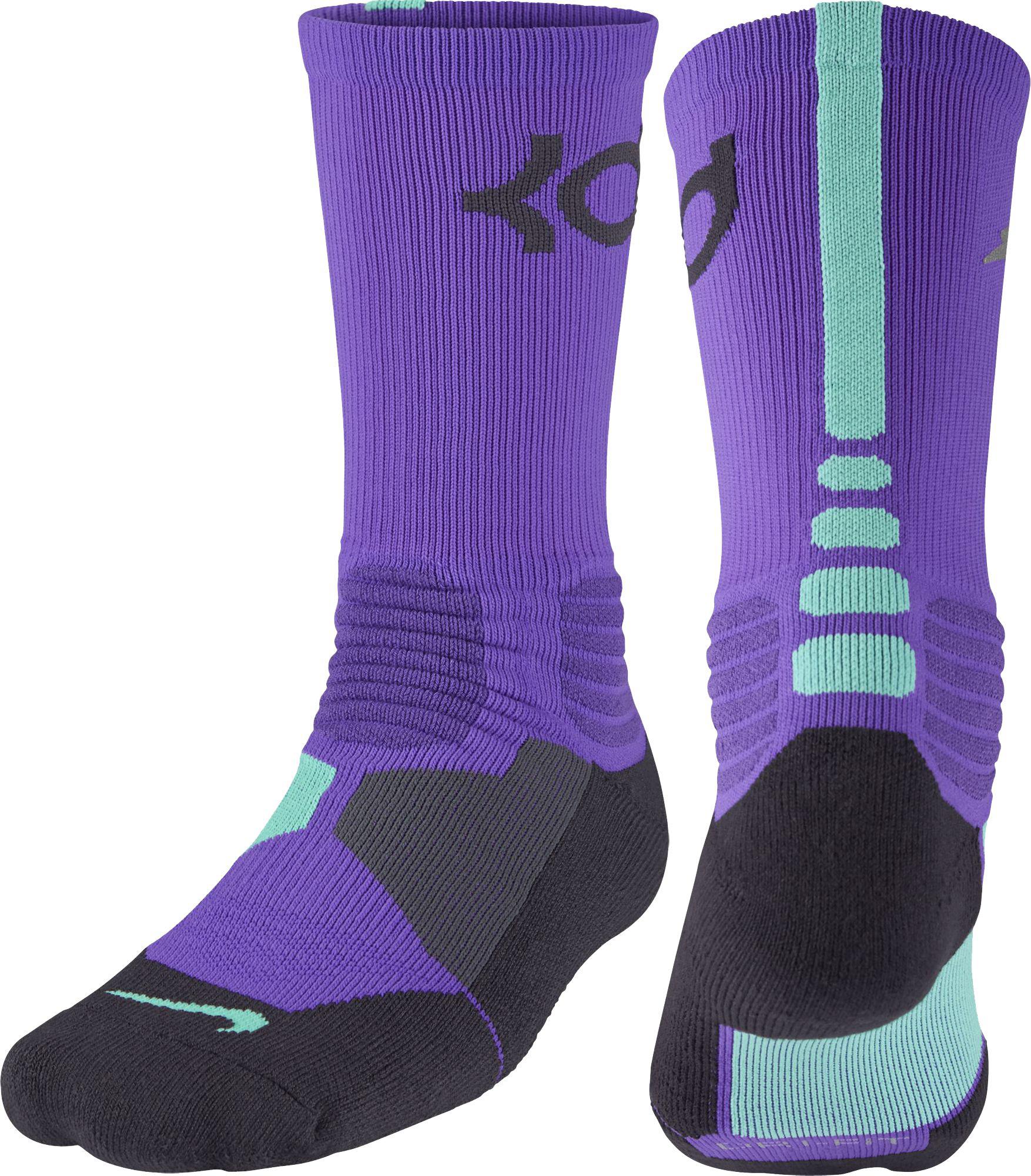 Kd Hyper Elite Crew Basketball Socks 