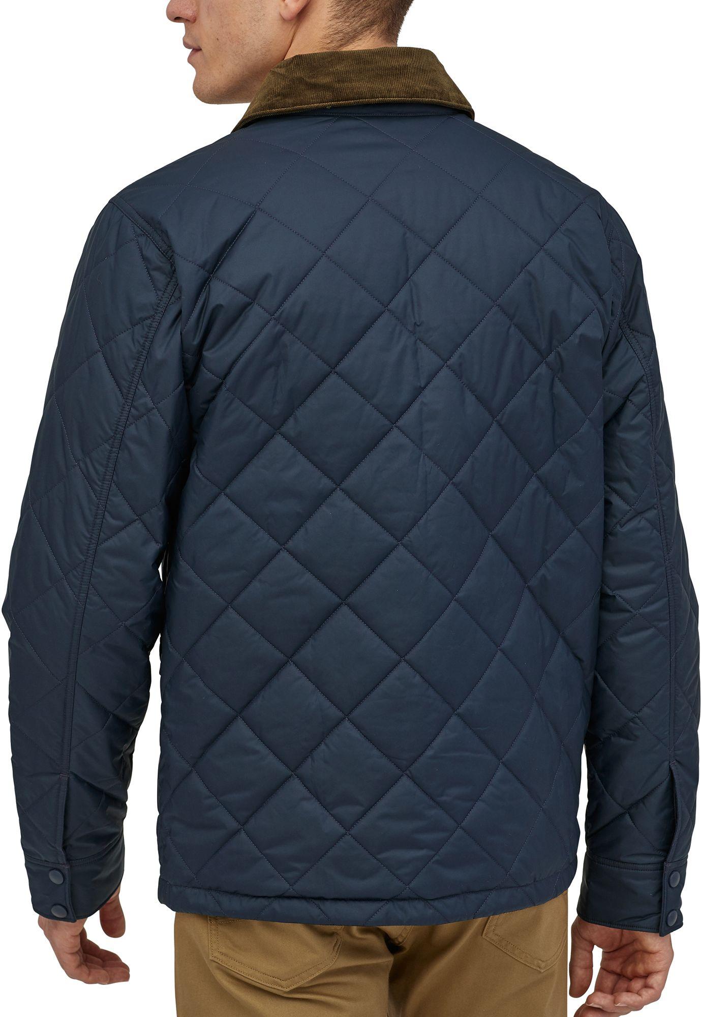 Patagonia Corduroy Diamond Quilted Jacket in Blue for Men Lyst