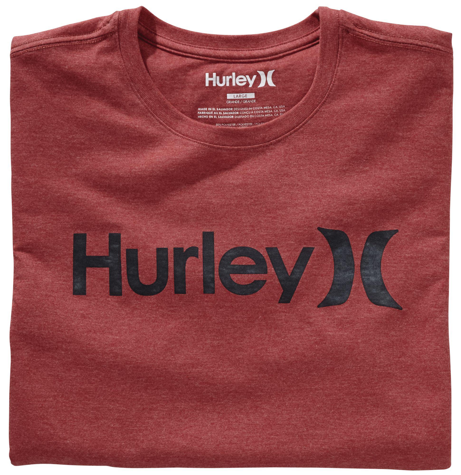 red hurley shirt