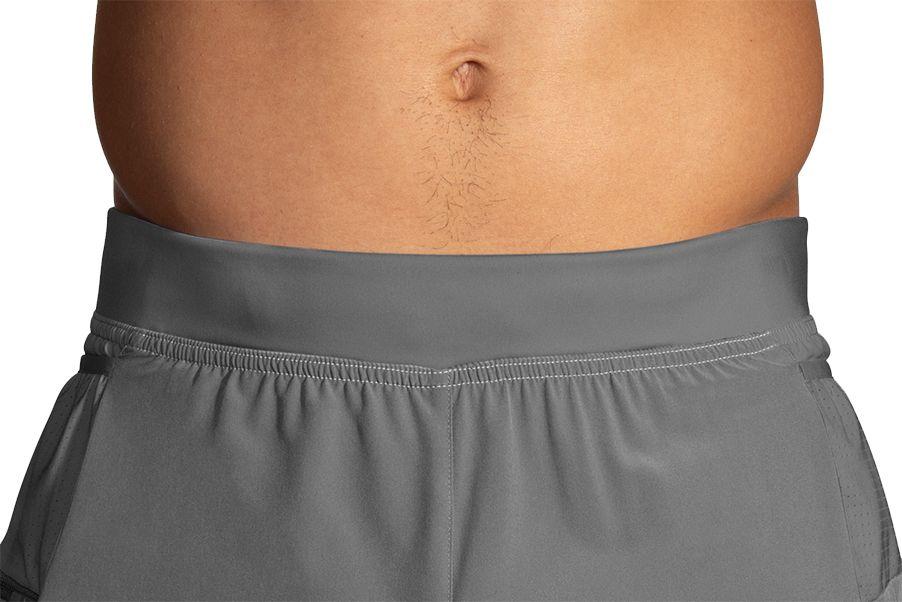 Brooks Sherpa 5'' 2-in-1 Shorts in Steel (Gray) for Men - Lyst