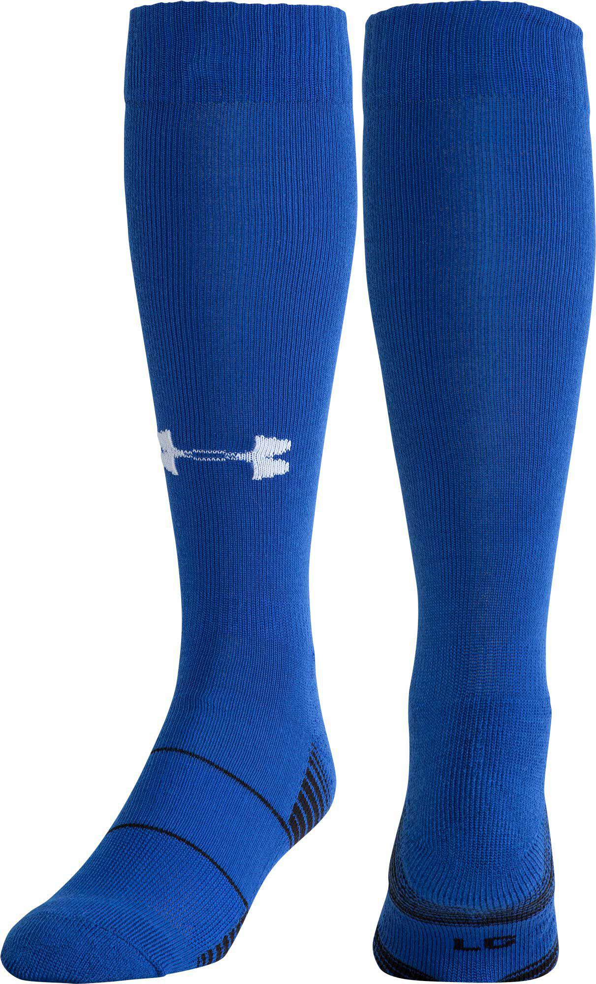 Under Armour Team Football Otc Socks 2 Pack in Blue for Men Lyst