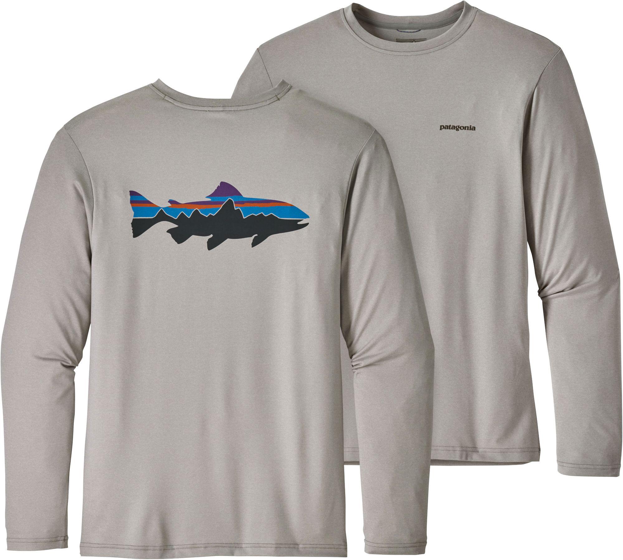 patagonia long sleeve fishing shirt