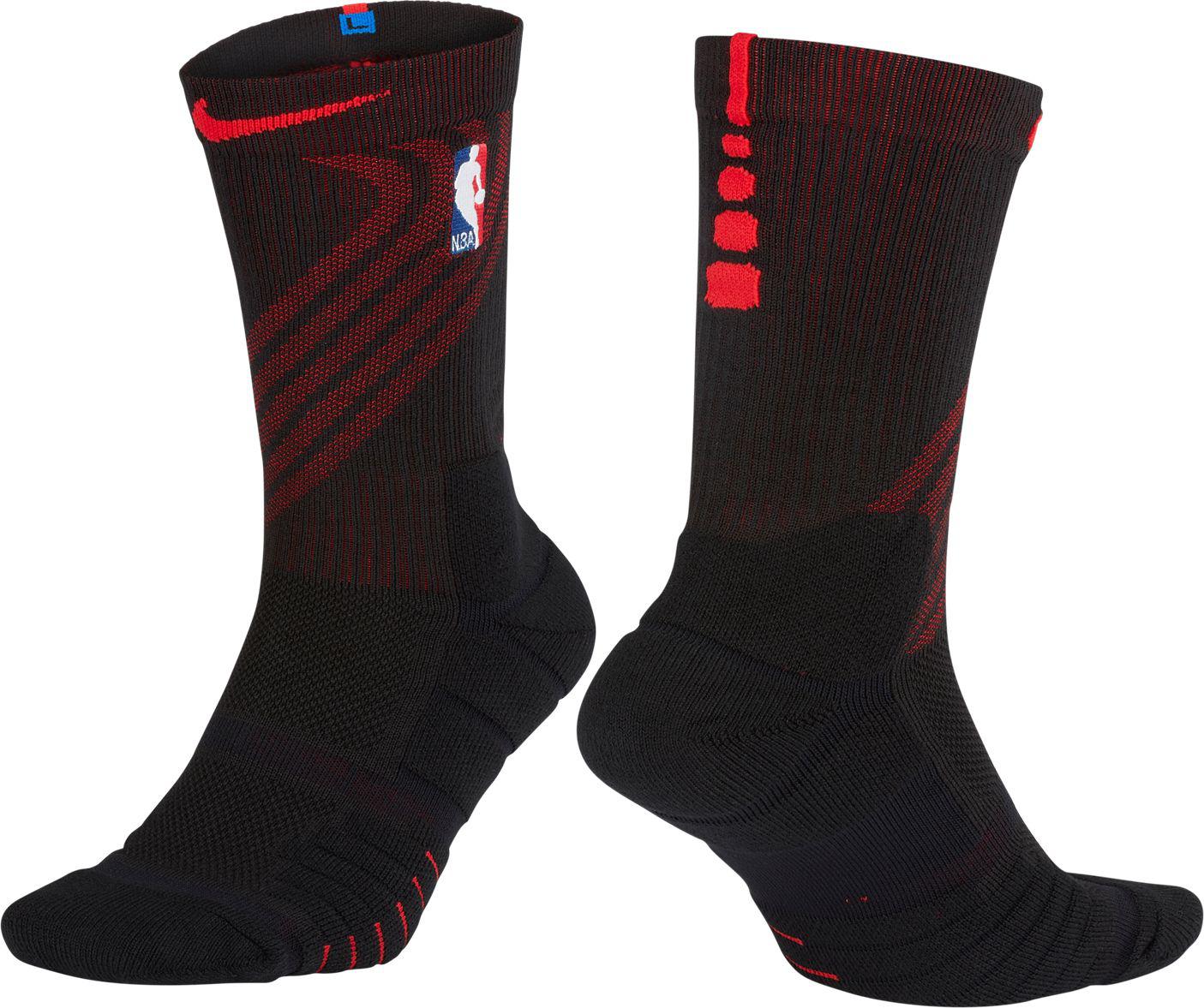 red nba socks