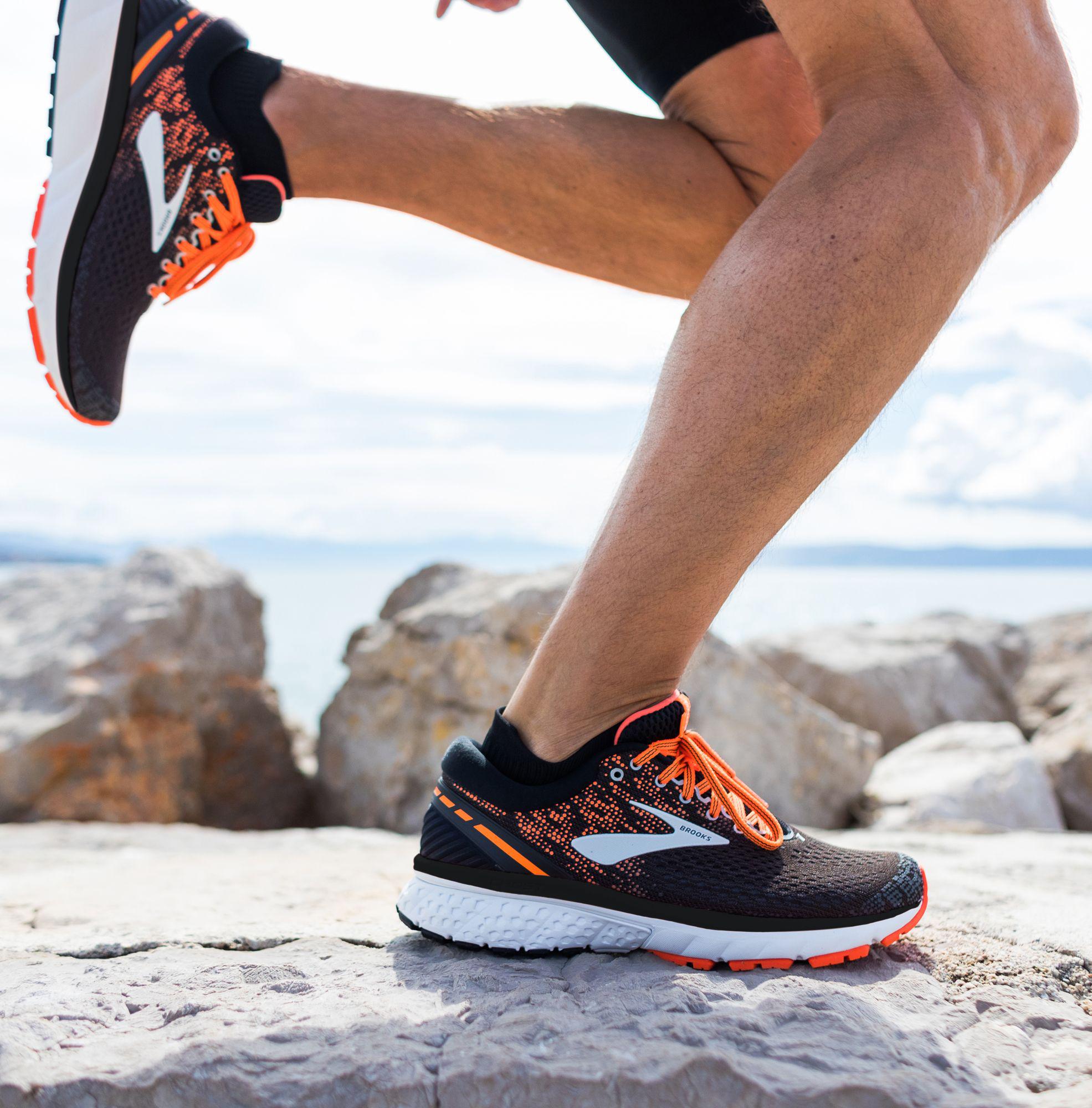 brooks ghost 11 black orange